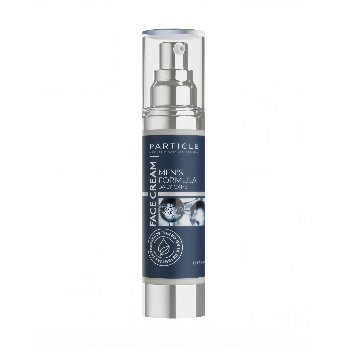 Particle 6-in-1 Face Cream for Men, Men’s Daily Hydrating Moisturizer with Vitamin C, Jojoba Oil, Vitamin E & Hyaluronic Acid, Skin Care Routine, Healthy Skin Support, Pack of 1, 1.7 FL OZ